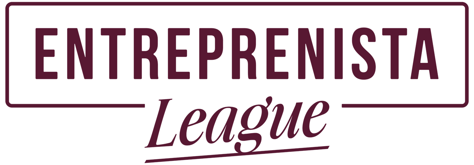 TEL - LOGO OUTLINE - PLUM